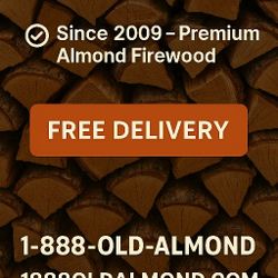 Almond Firewood Delivered!