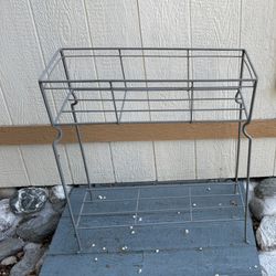 3 Metal Plant Stands