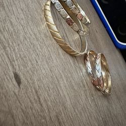 Gold Plated Bangles 