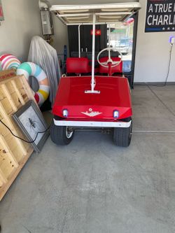 Vintage Golf Cart