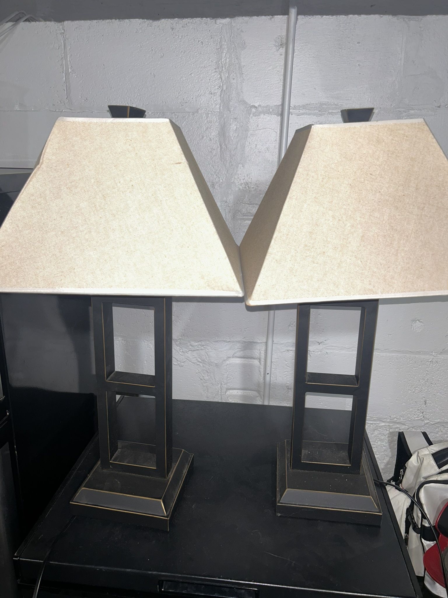 Lamps (pair)
