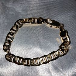 Adorable Baby Gucci Marine Chain 18k Bracelet 5in