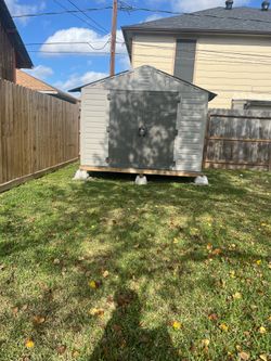 Plastic shed