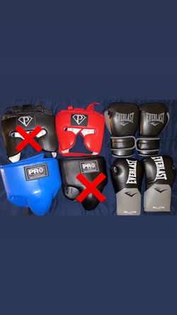 Pro Boxing Gear with Shin Gaurds
