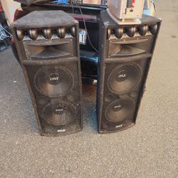  2 Pyle Subwoofer 12"