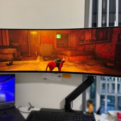 G93SD gaming monitor 49" Odyssey OLED G9