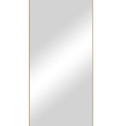 Oversized Rectangle Metal Framed Floor