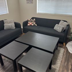 Living Room Furniture (Couches and Tables)