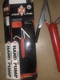 Hand Pump Zee Line No S-D