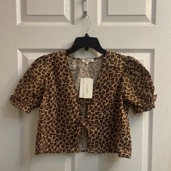 Brand New Animal Print Short Set Size M Juniors