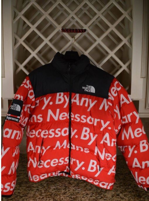 The North Face X Supreme By Any Means Necessary Red 