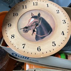 Horse Clock