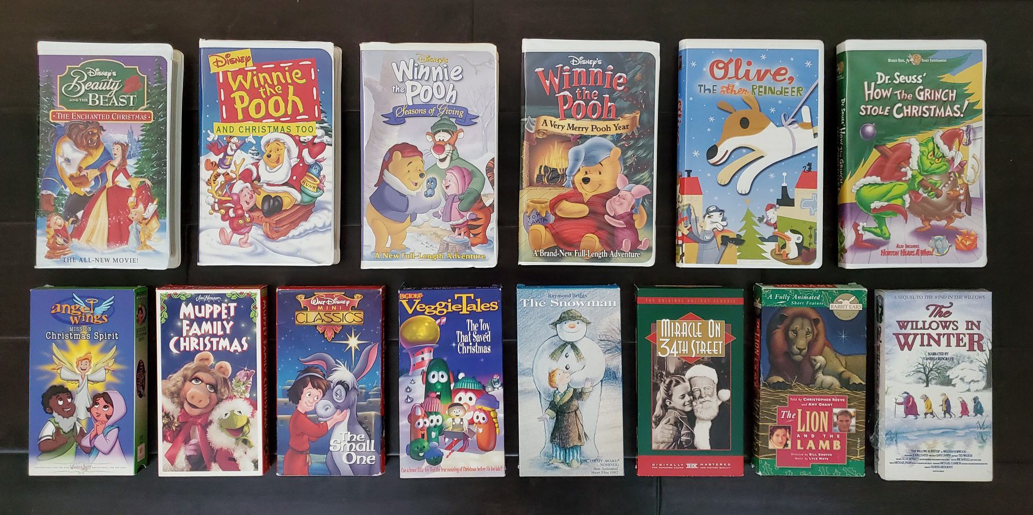 Christmas VHS Tapes