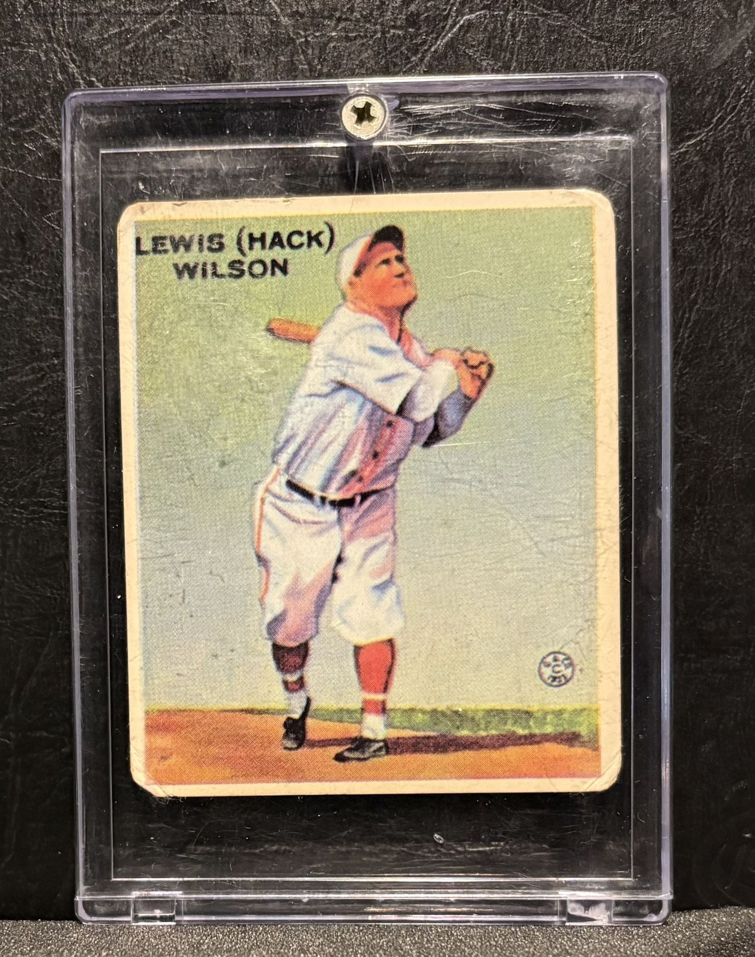 Hack Wilson Goudey High End Aged Reprint