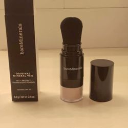 *NEW * BARE MINERALS ORIGINAL MINERAL VEIL WITH BRUSH INCLUDED 