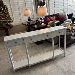 Wood Console/Sofa Table