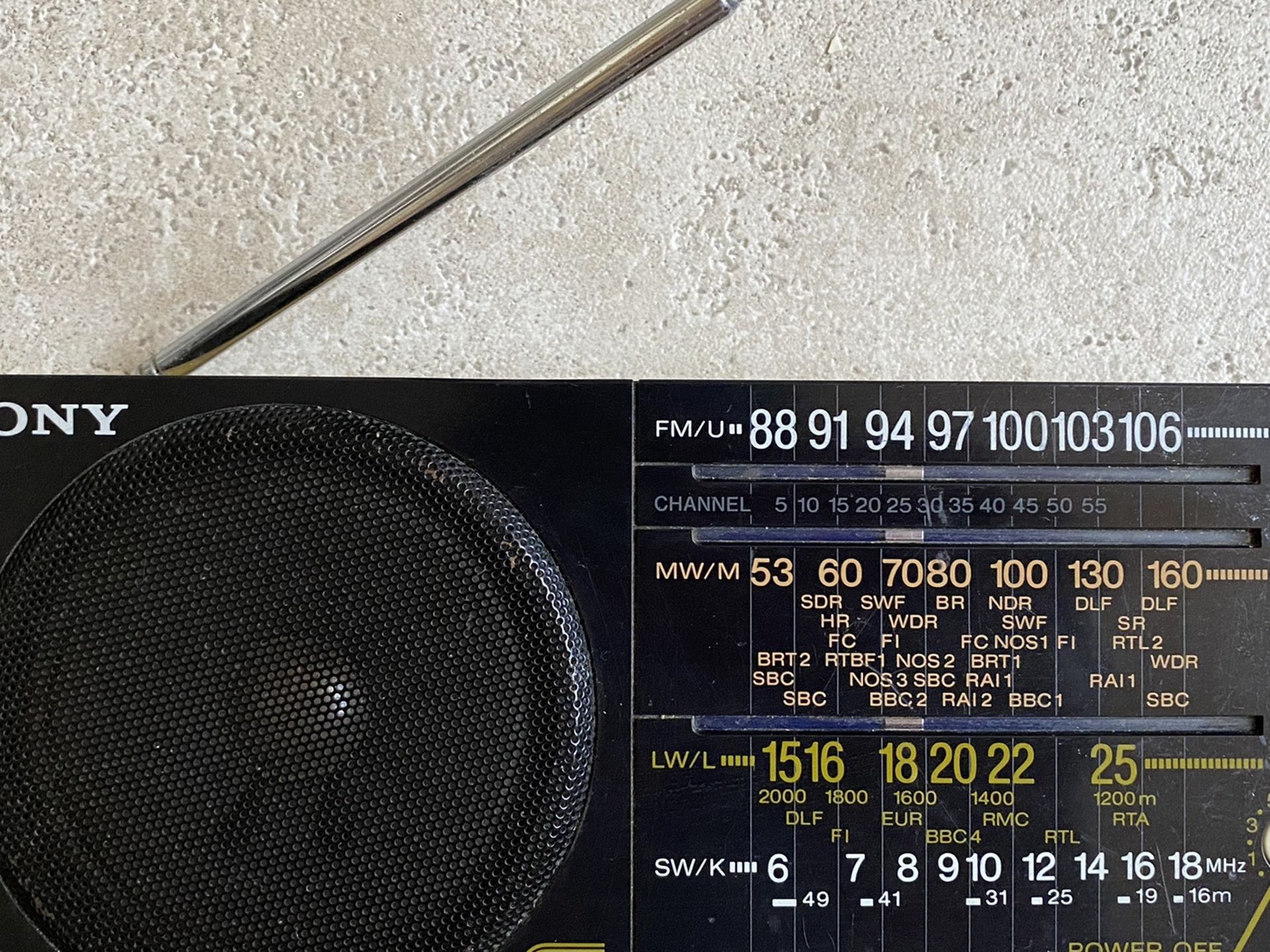 Portable RADIO SONY ICF-32