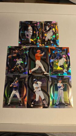 Panini Select Baseball Cards Lot of 8