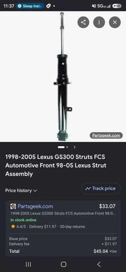 05 gs300 shock and strut
