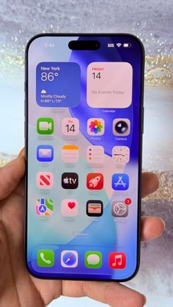 Unlocked Apple iPhone 17 Pro Max 256GB Deep Blue.