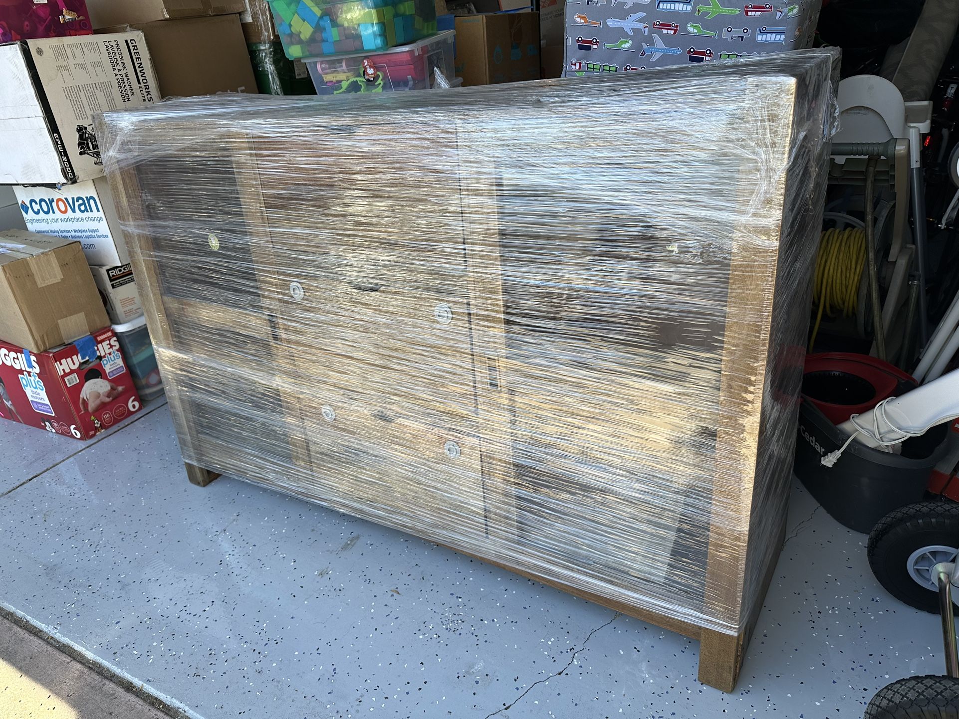 living and dining room cabinet