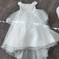 New Girl White Formal Dress🤍✨