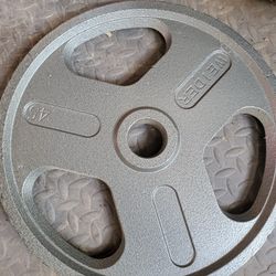 Weights 45lbsx2=90lbs