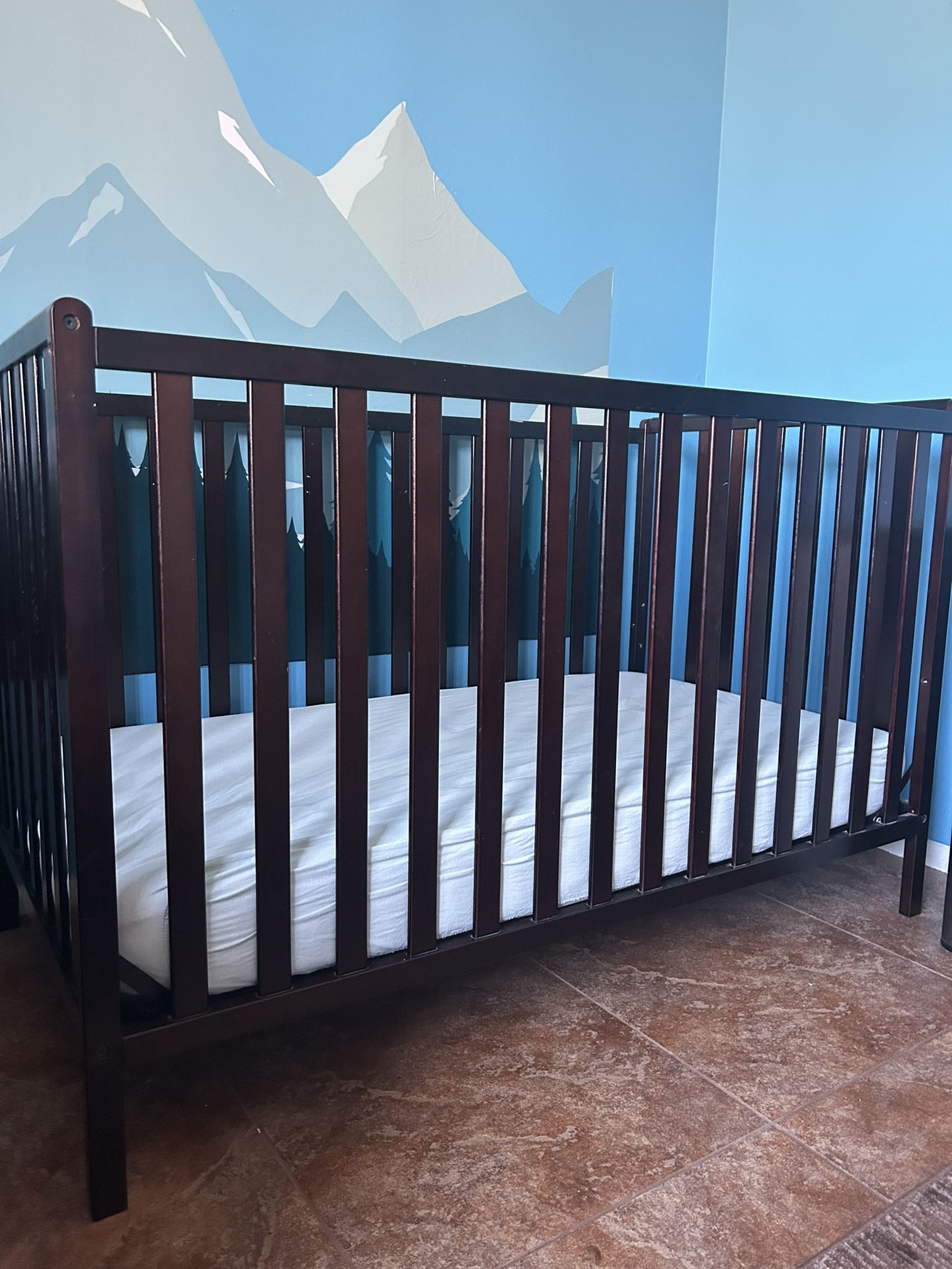 Brown Crib