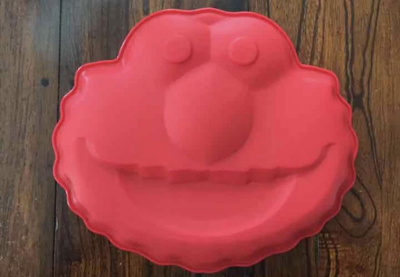New Sesame Street Elmo Birthday Cake Pan Chocolate Jello Mold