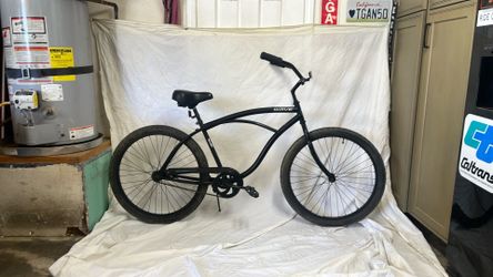 AMERICAN FLYER BICYCLE CO brand 26” single speed, coaster Brake beach cruiser bicycle ready to ride as pictured