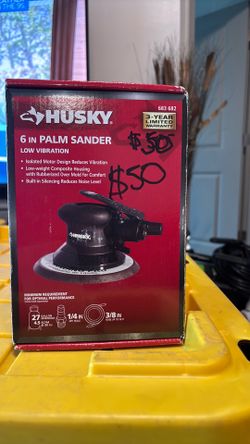 Husky 6” Palm Sander