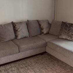 Gray Sectional couch