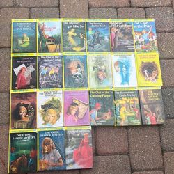 Nancy Drew books (hardcover)