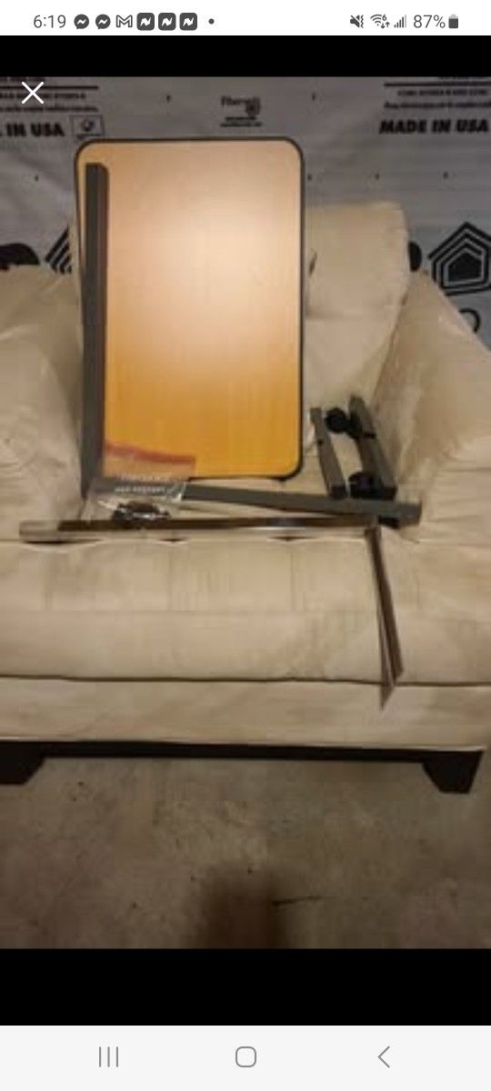 !NEW!- Adjustable Table with Rolling Wheels (SEE DESCRIPTION)