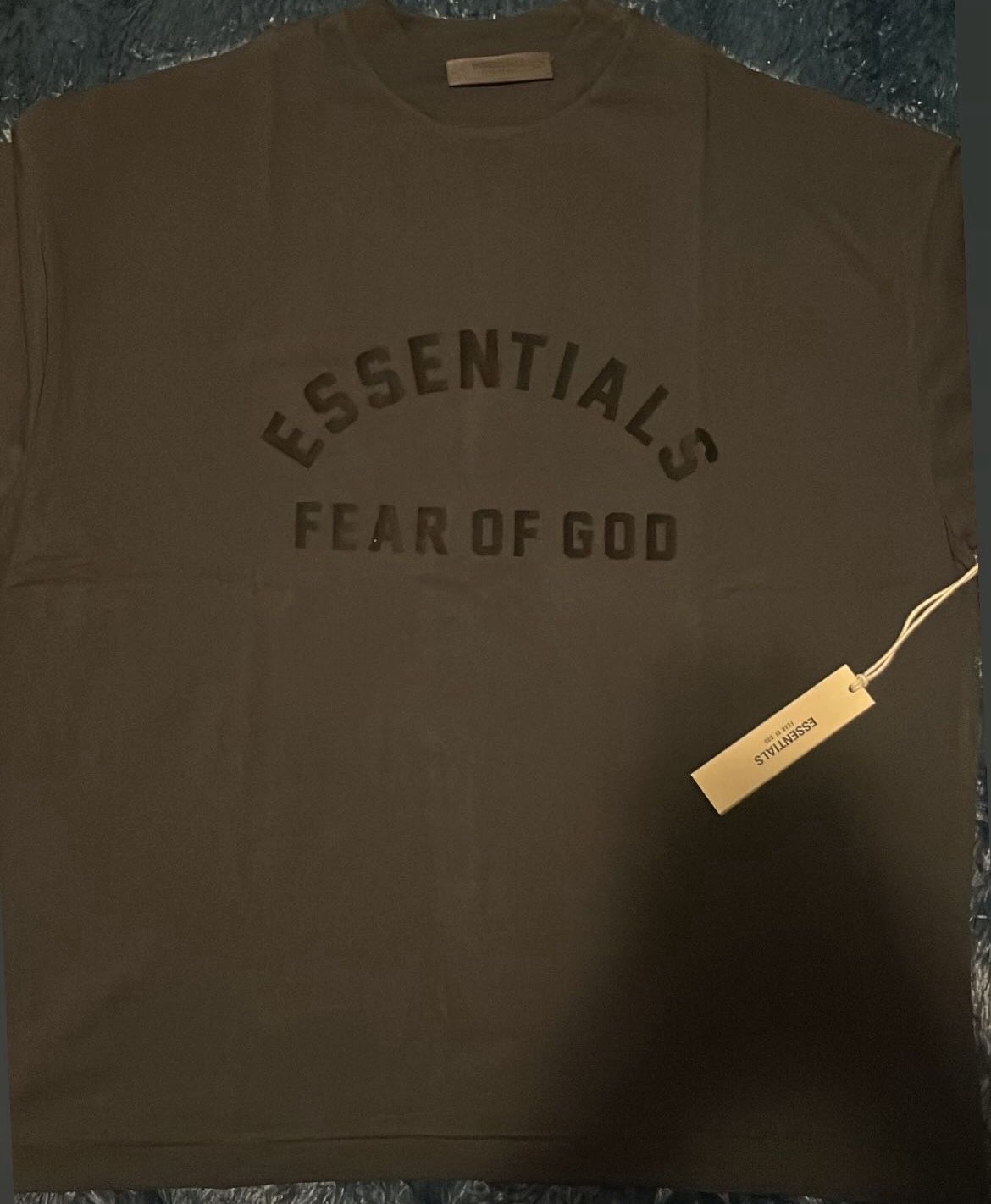 Jet Black Fear Of God Shirt