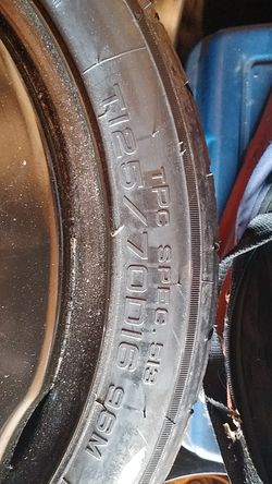 Spare tire for 2010 Chevy Impala