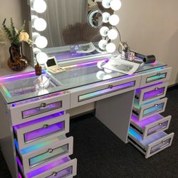 White Makeup Vanity Set 🔥 New Model Alert 🚨 