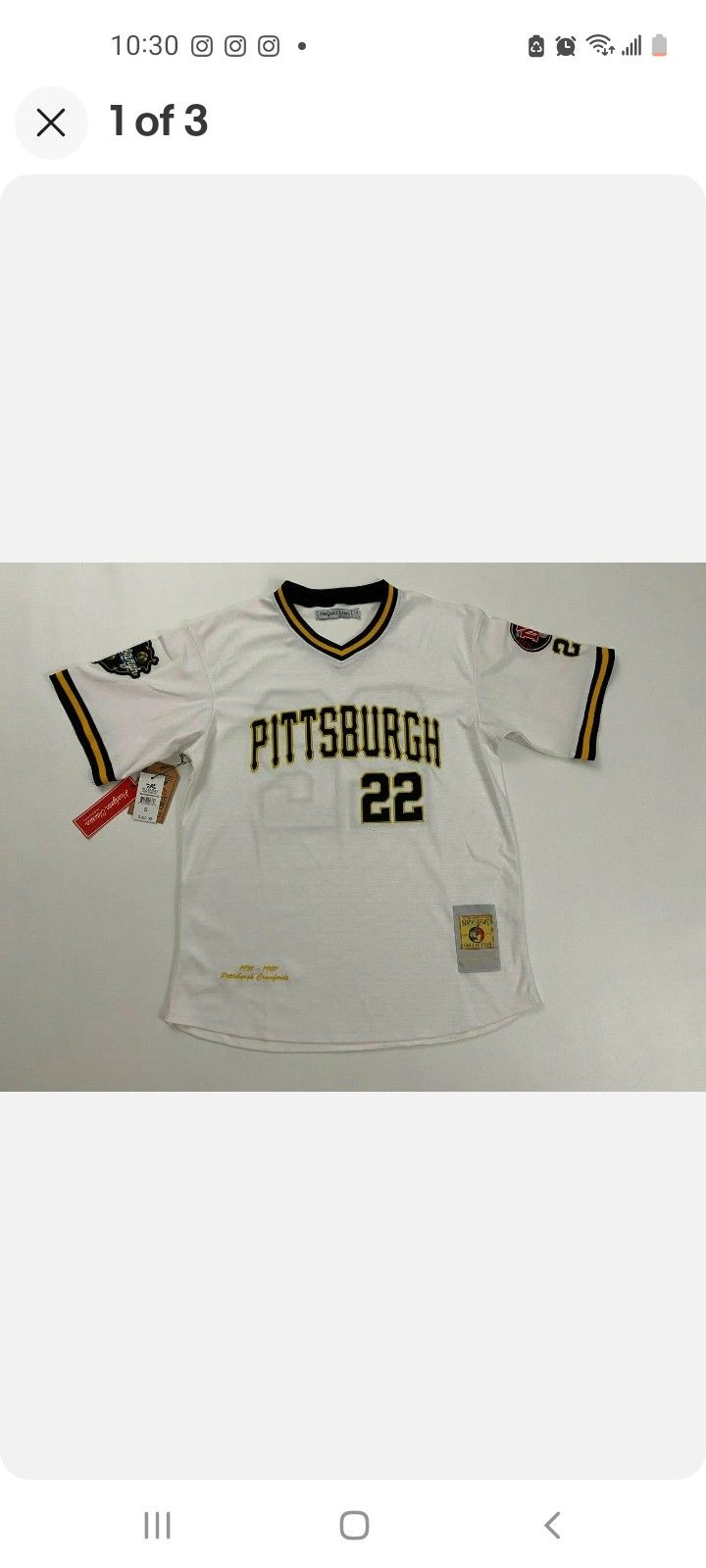 classic pittsburgh jersey