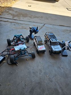 3 RC cars