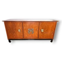 Antique Chinese Ming Style Cabinet Buffet Four Doors