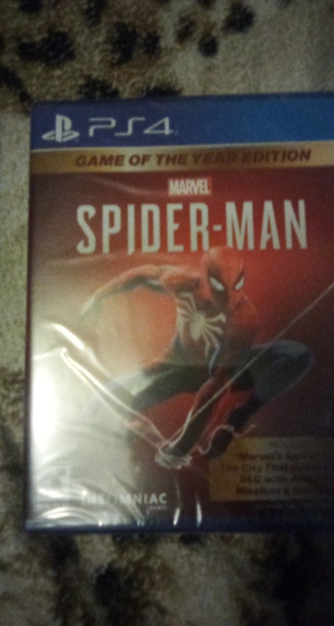 Spiderman Ps4