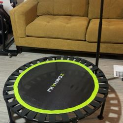 Foldable Mini Trampoline, 40 Rebounder Trampoline for Adults Kids