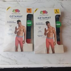 Men's Fruit Of The Loom Getaway Medium Boxers
