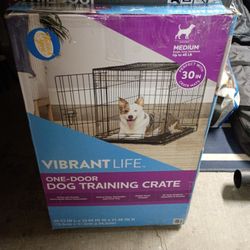 One-door Dog Training Crate 