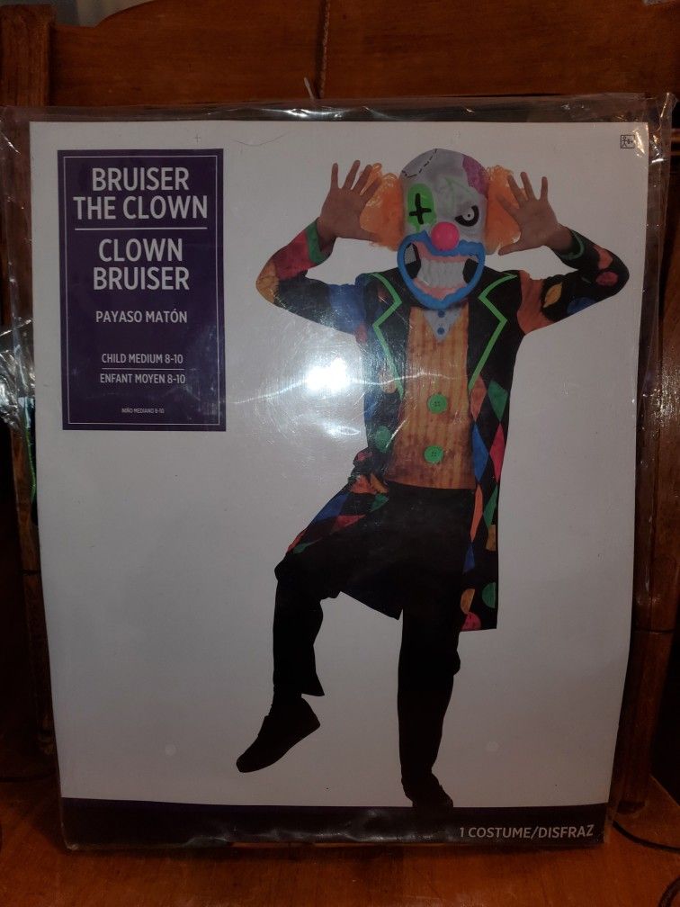 Halloween Costume "Bruiser The Clown"