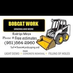 Bobcat Work ,turf,pavers , Landscaping And More