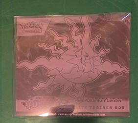 🔥 FOR SALE —Pitch Black Pokemon Center ETB Elite Trainer Box Factory Sealed