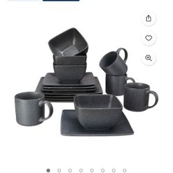 Black kitchen set