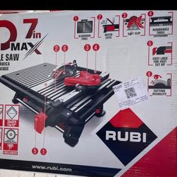 New In Box Corded Tabletop Tile Saw