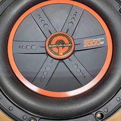 Quantum Audio 12 Inch Subs 2000W